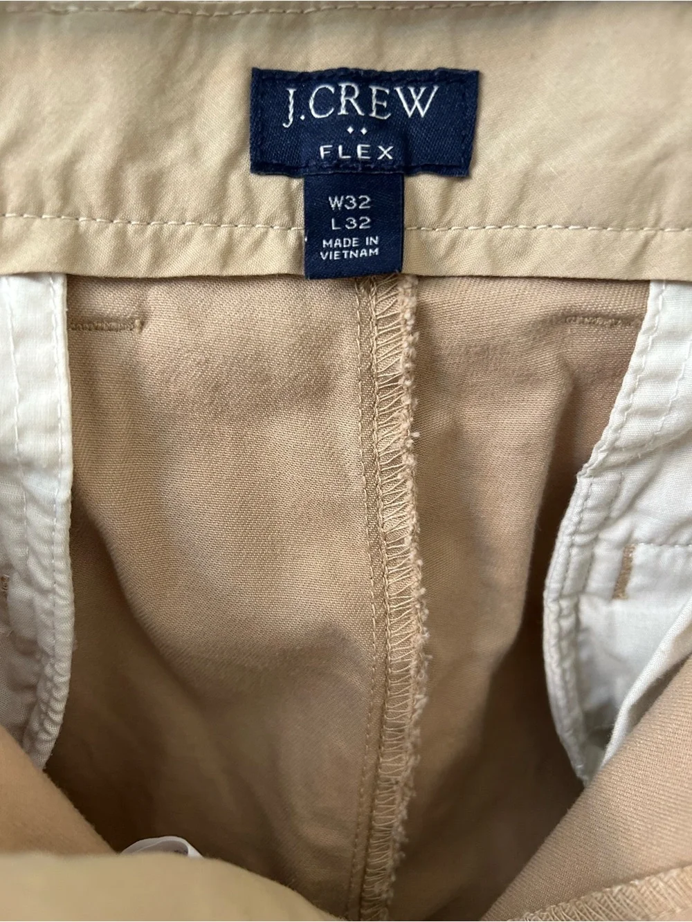 J. Crew Slim Tan Chino Pants